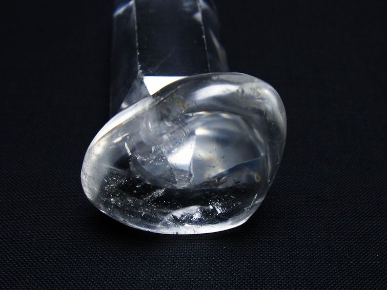 水晶 ハート置物 一点物 145-1538