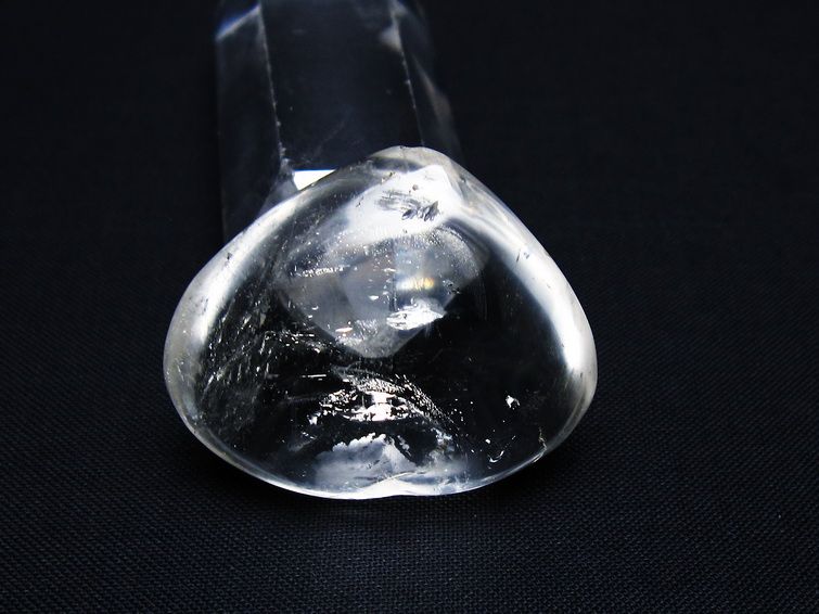 水晶 ハート置物 一点物 145-1538