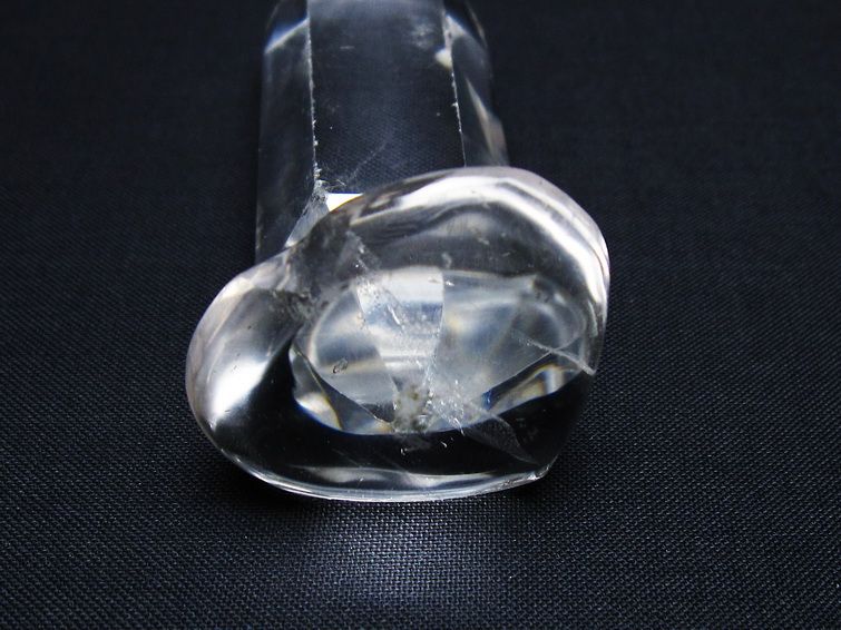 水晶 ハート置物 一点物 145-1541