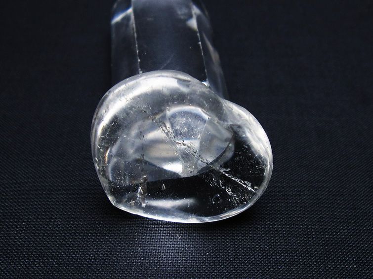 水晶 ハート置物 一点物 145-1542