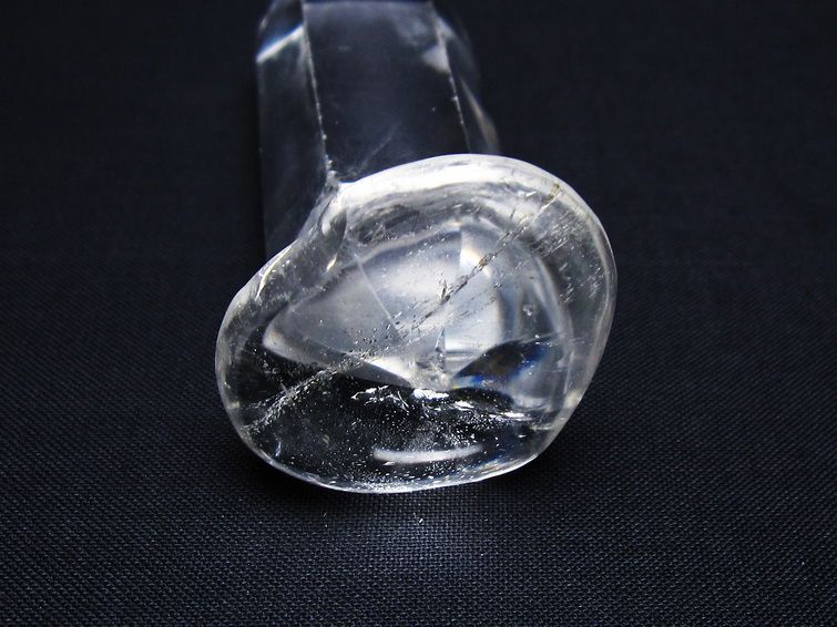 水晶 ハート置物 一点物 145-1542