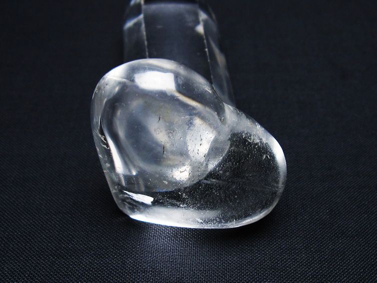 水晶 ハート置物 一点物 145-1544