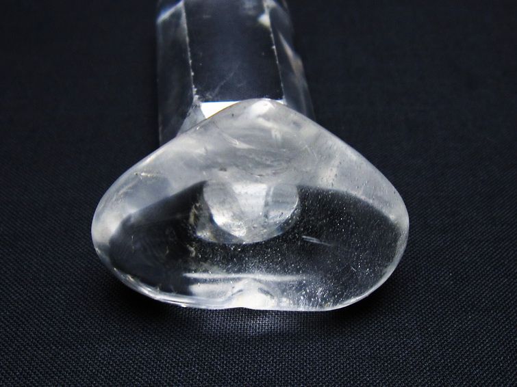 水晶 ハート置物 一点物 145-1544