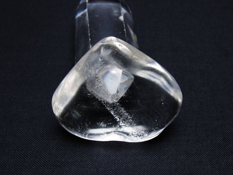 水晶 ハート置物 一点物 145-1545