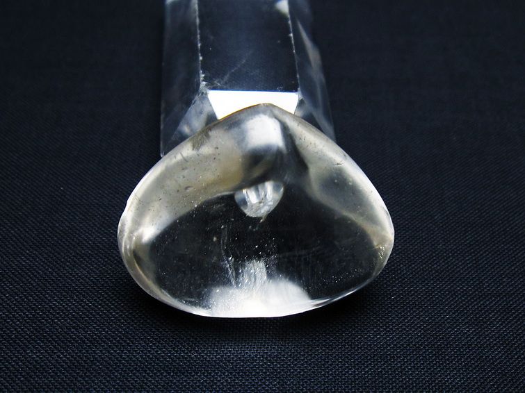 水晶 ハート置物 一点物 145-1548