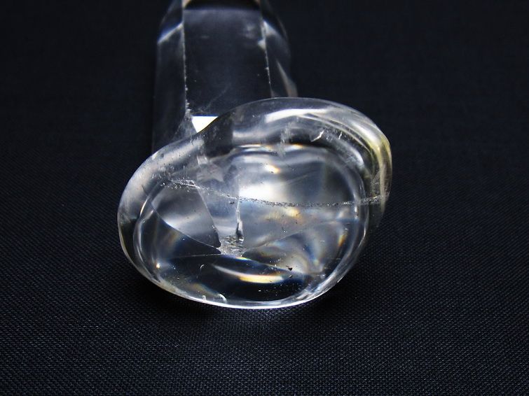 水晶 ハート置物 一点物 145-1549