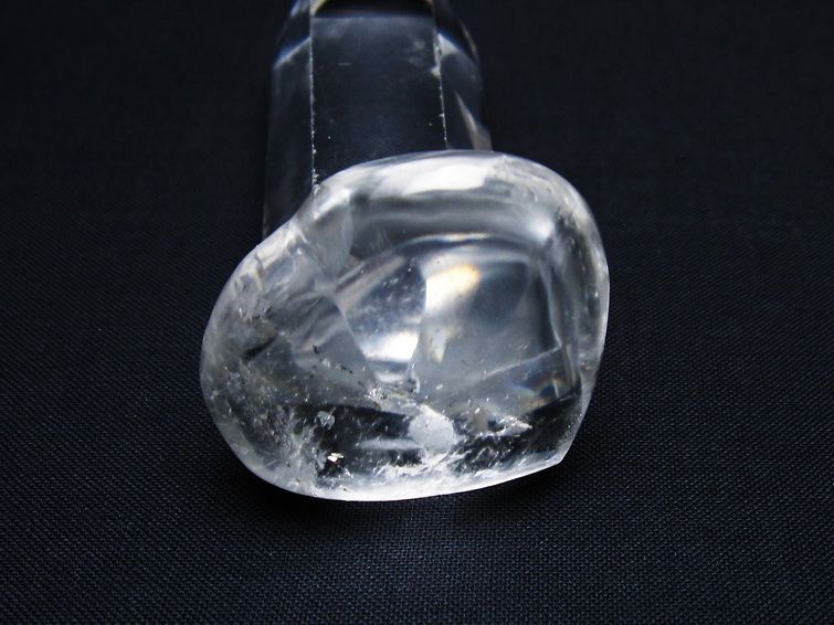 水晶 ハート置物 一点物 145-1550