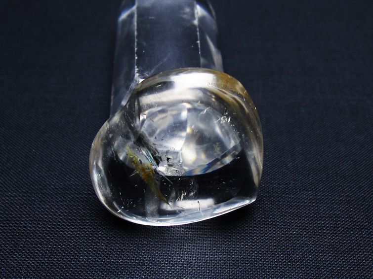 水晶 ハート置物 一点物 145-1551