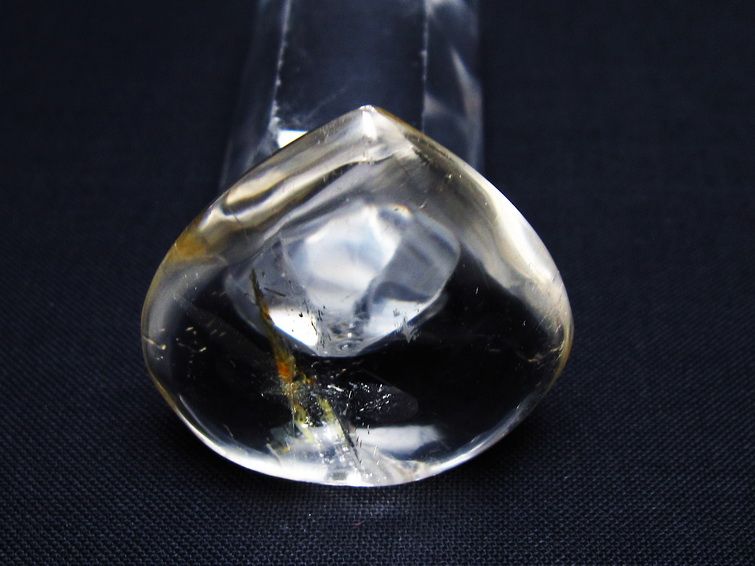 水晶 ハート置物 一点物 145-1551