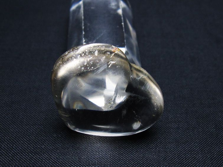 水晶 ハート置物 一点物 145-1552