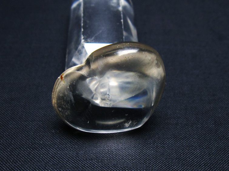 水晶 ハート置物 一点物 145-1552