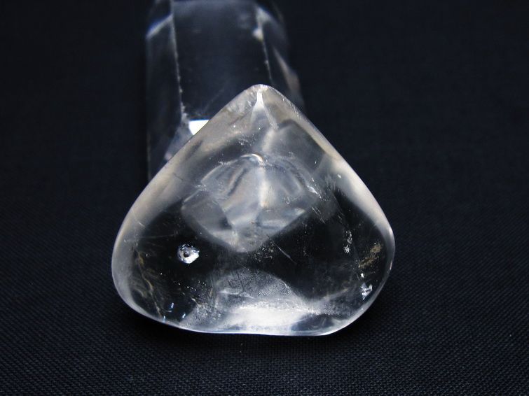 水晶 ハート置物 一点物 145-1554
