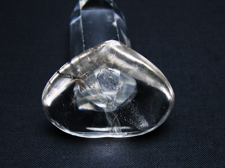 水晶 ハート置物 一点物 145-1555