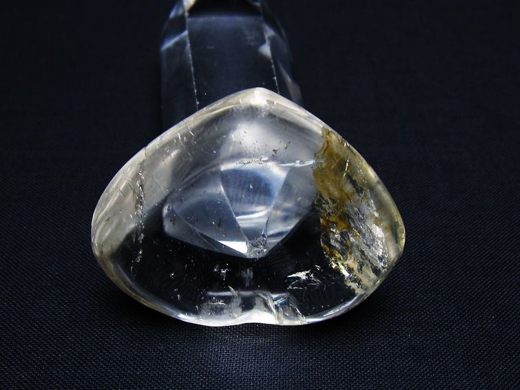 水晶 ハート置物 一点物 145-1560