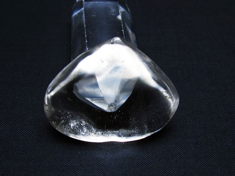 水晶 ハート置物 一点物 145-1561