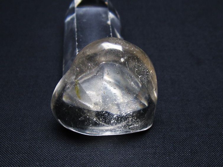 水晶 ハート置物 一点物 145-1562