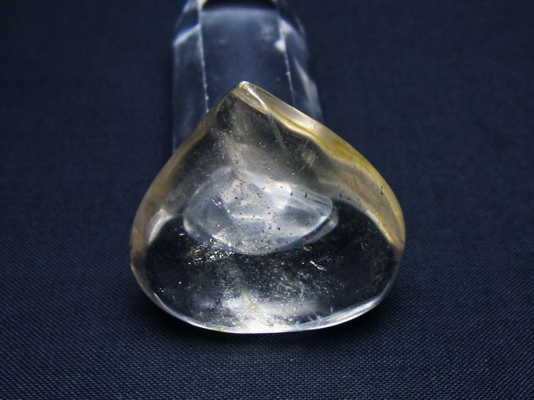 水晶 ハート置物 一点物 145-1562