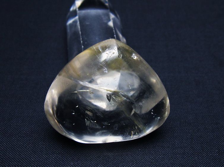 水晶 ハート置物 一点物 145-1563