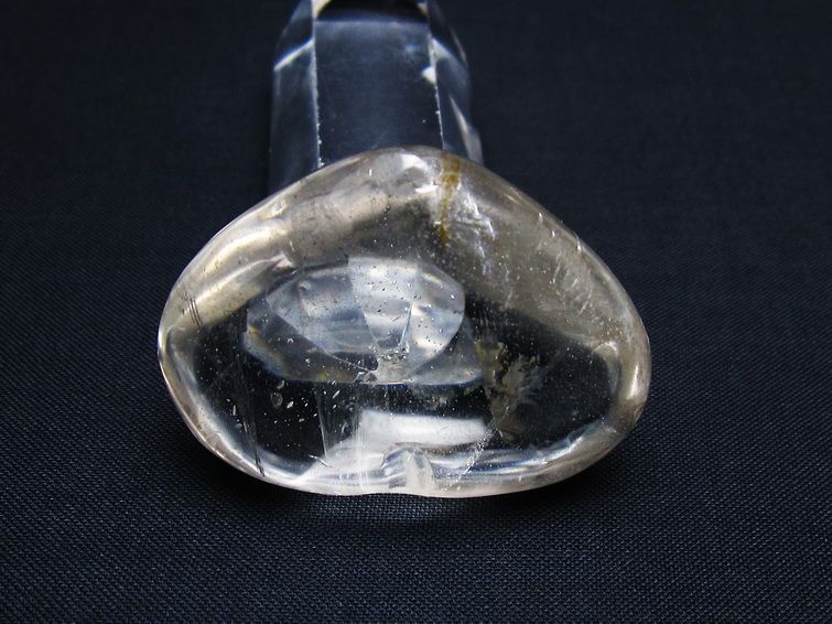 水晶 ハート置物 一点物 145-1574