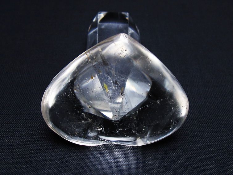 水晶 ハート置物 一点物 145-1575