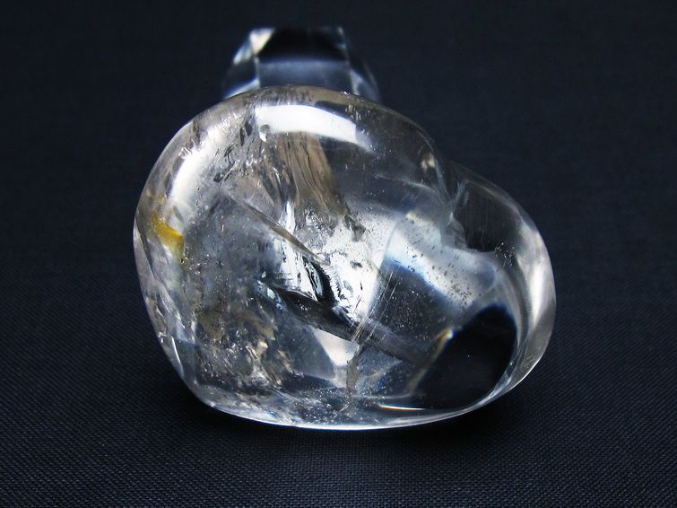 水晶 ハート置物 一点物 145-1577