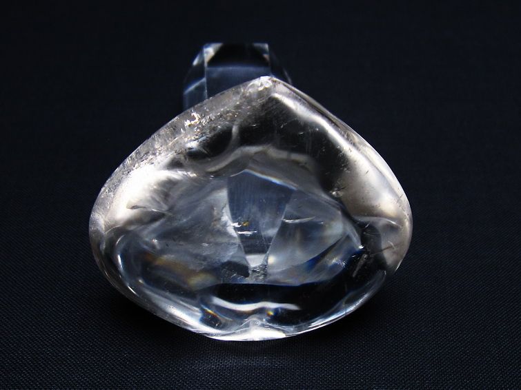 水晶 ハート置物 一点物 145-1580