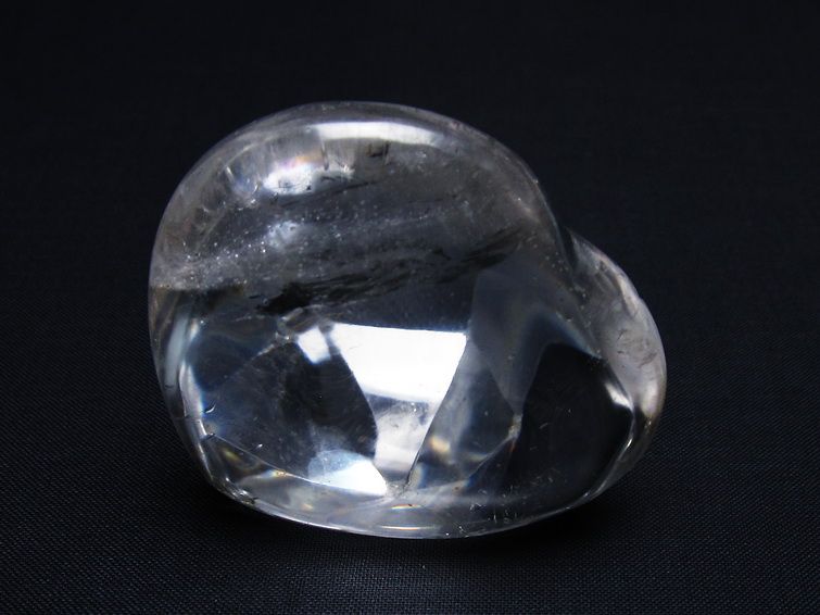 水晶 ハート置物 一点物 145-1582