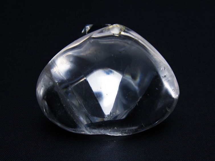 水晶 ハート置物 一点物 145-1582