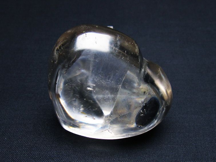 水晶 ハート置物 一点物 145-1584