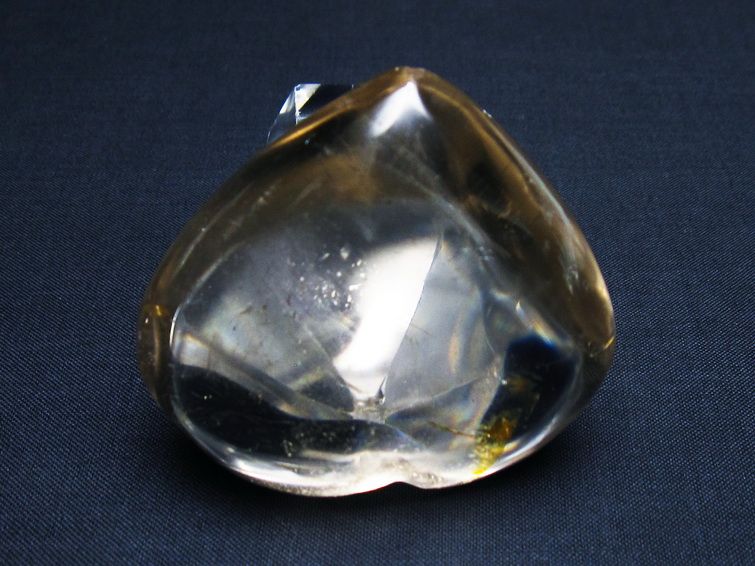 水晶 ハート置物 一点物 145-1585