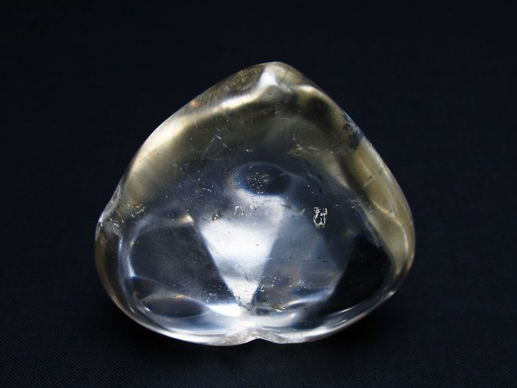 水晶 ハート置物 一点物 145-1586