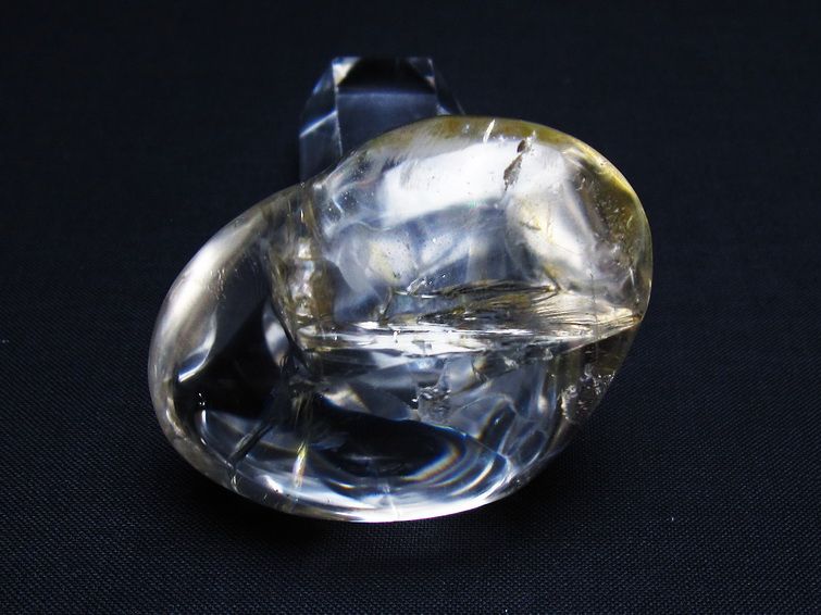水晶 ハート置物 一点物 145-1588