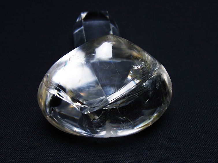 水晶 ハート置物 一点物 145-1588