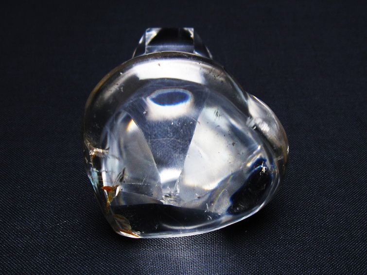 水晶 ハート置物 一点物 145-1594