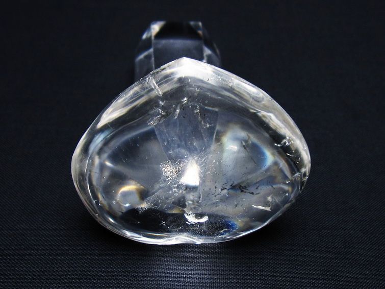 水晶 ハート置物 一点物 145-1598