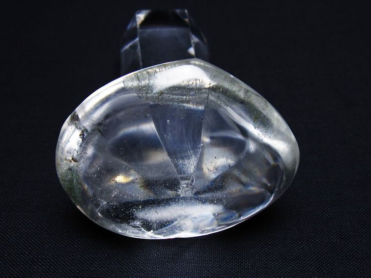 水晶 ハート置物 一点物 145-1599