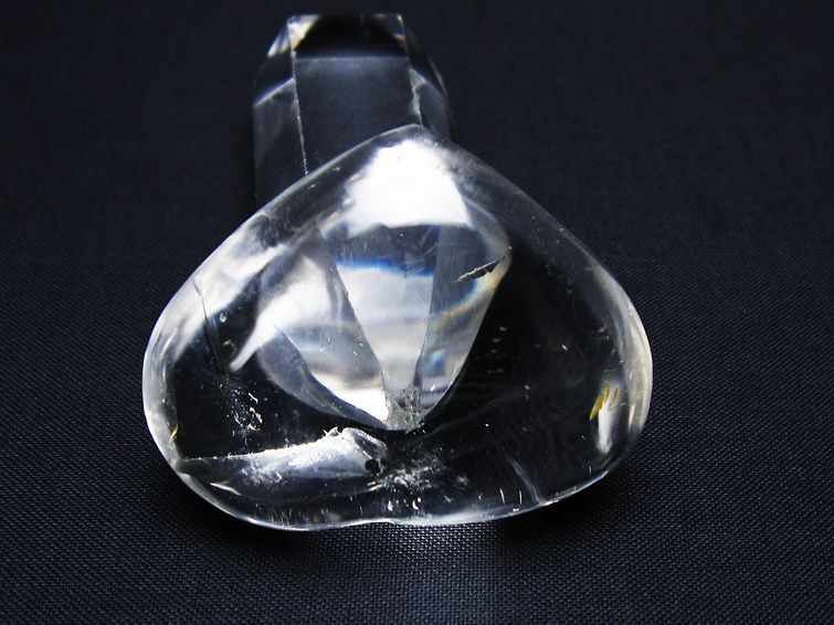 水晶 ハート置物 一点物 145-1600