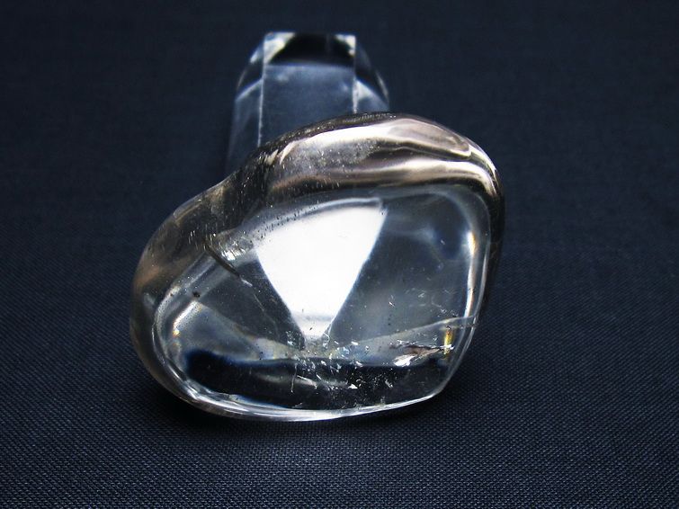 水晶 ハート置物 一点物 145-1605