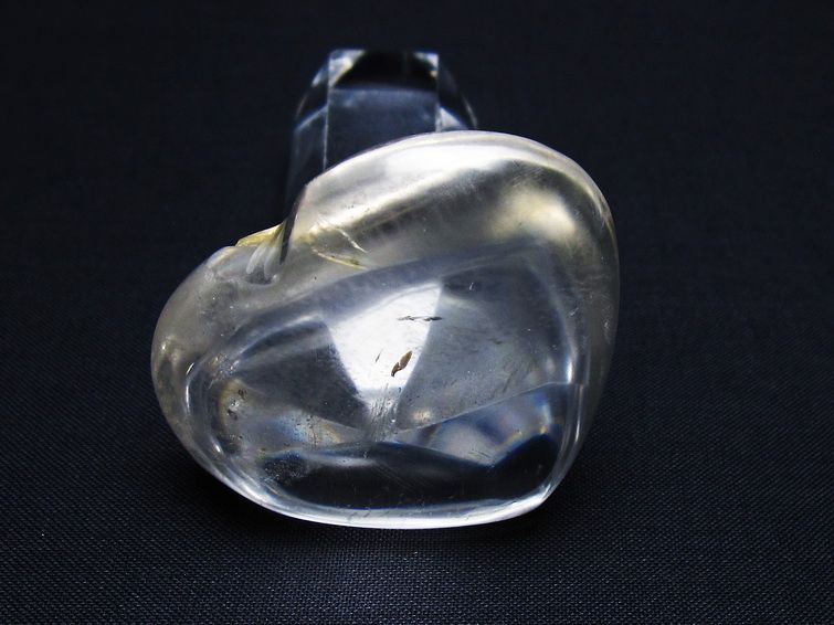 水晶 ハート置物 一点物 145-1606