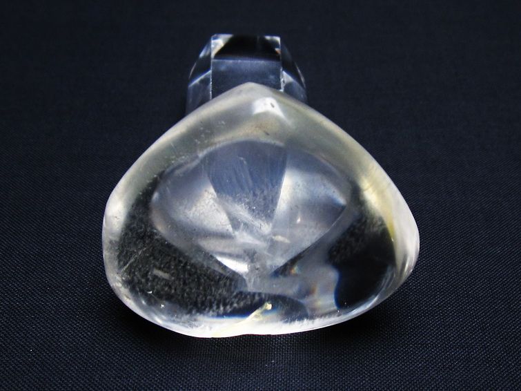 水晶 ハート置物 一点物 145-1606