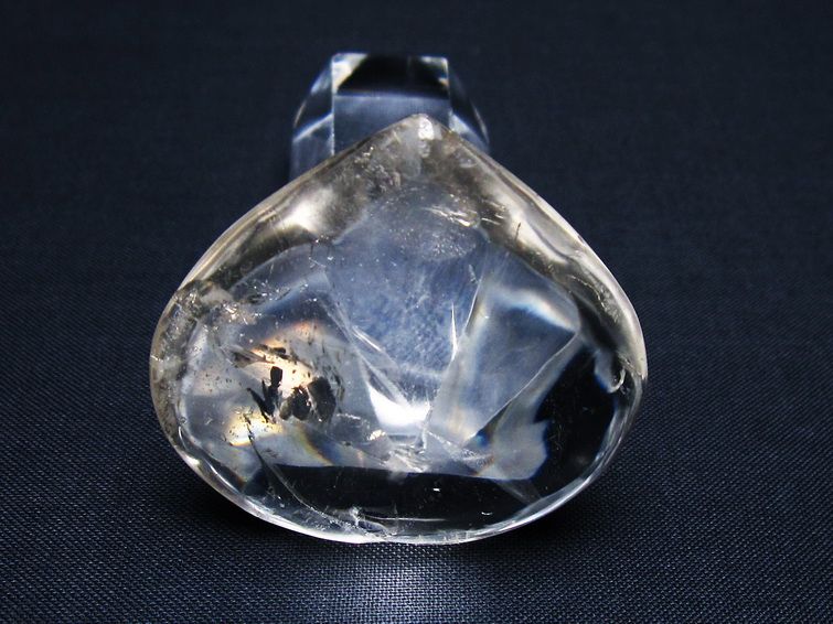 水晶 ハート置物 一点物 145-1609