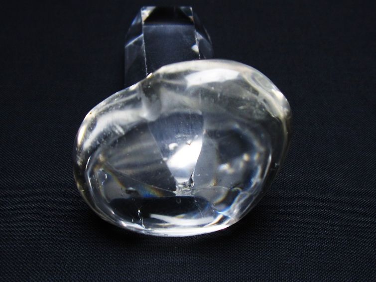 水晶 ハート置物 一点物 145-1614