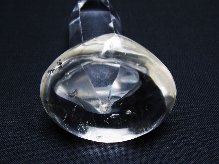 水晶 ハート置物 一点物 145-1614