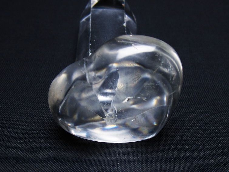 水晶 ハート置物 一点物 145-1615