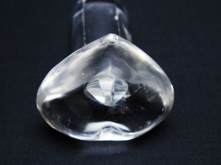 水晶 ハート置物 一点物 145-1615