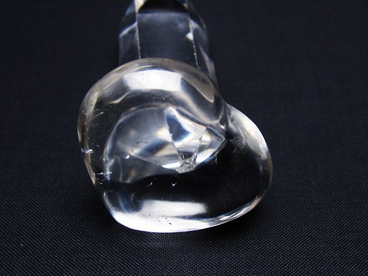 水晶 ハート置物 一点物 145-1617