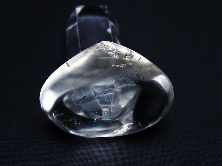 水晶 ハート置物 一点物 145-1619