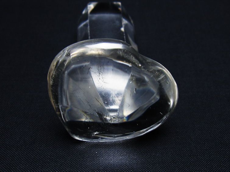 水晶 ハート置物 一点物 145-1620