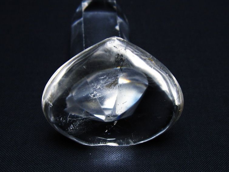 水晶 ハート置物 一点物 145-1620