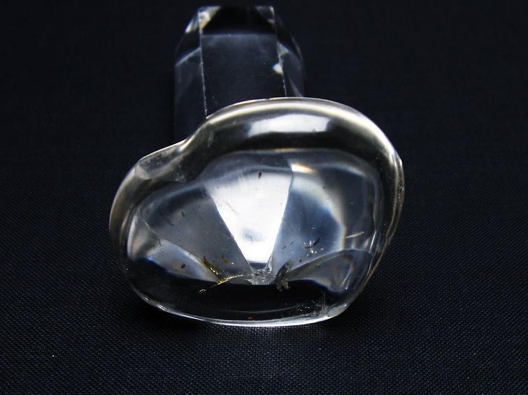 水晶 ハート置物 一点物 145-1622
